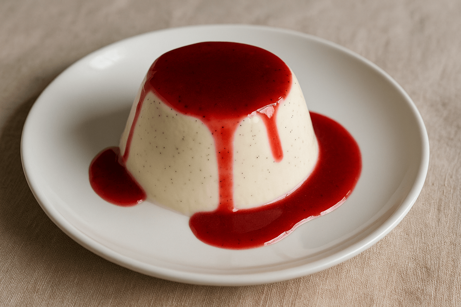 Panna cotta receptas: 3 ingredientai ir tobula konsistencija