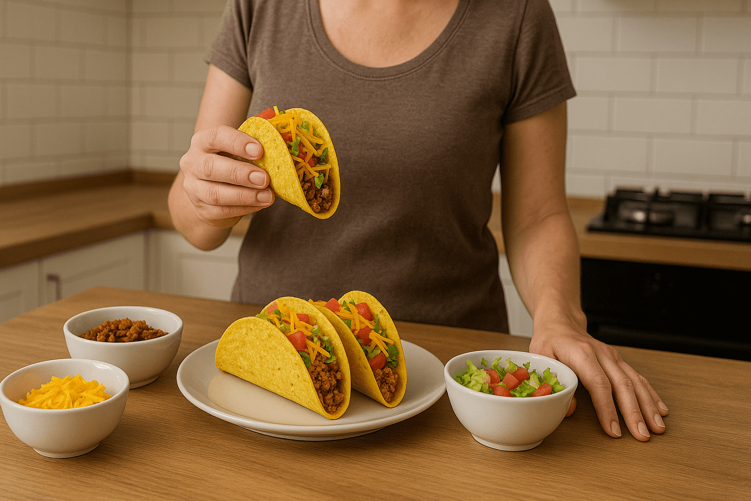 Tacos receptas vakarienei: greita, trašku ir skanu