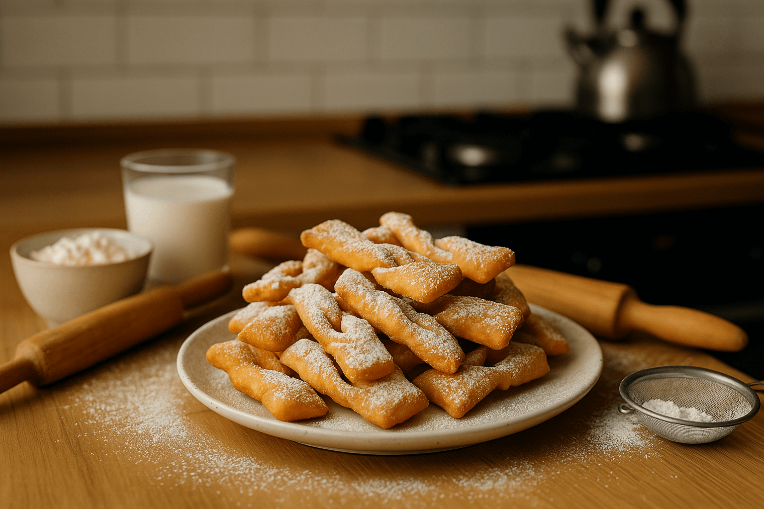 Žagarėliai su varške ir kefyru – gardus skanėstas iš vaikystės