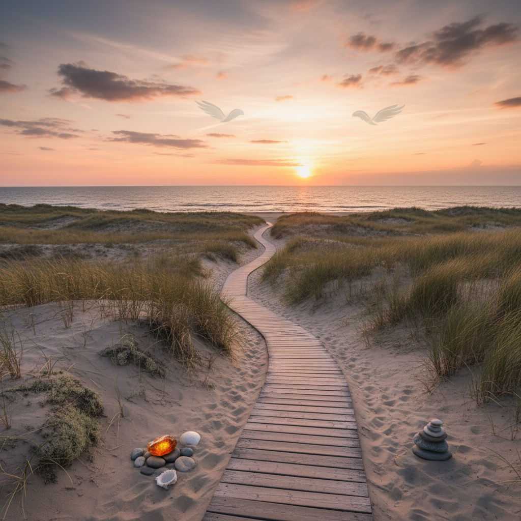 Kai pajūryje saulė leidžiasi, poilsiautojai renkasi į kopas