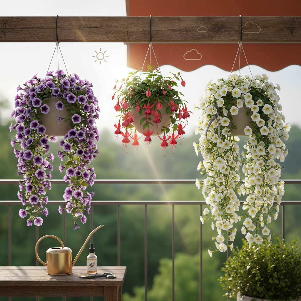 Kaip prižiūrėti svyrančias gėles vazonuose, kad jos žydėtų kuo ilgiau