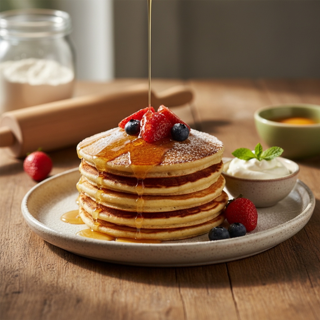 Paprastų miltinių blynų receptas, kuris primins vaikystę