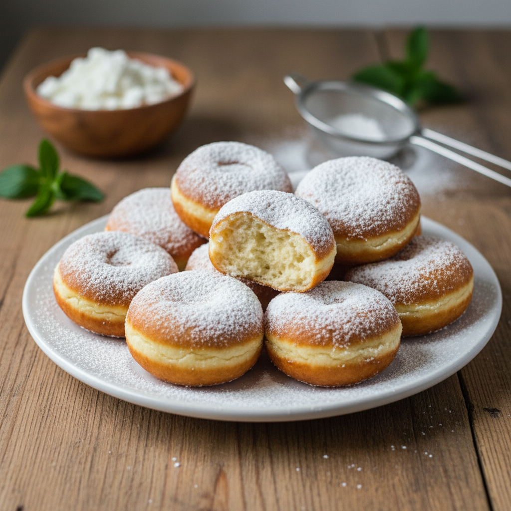 Purios varškės spurgų receptas, kuris nustebins paprastumu