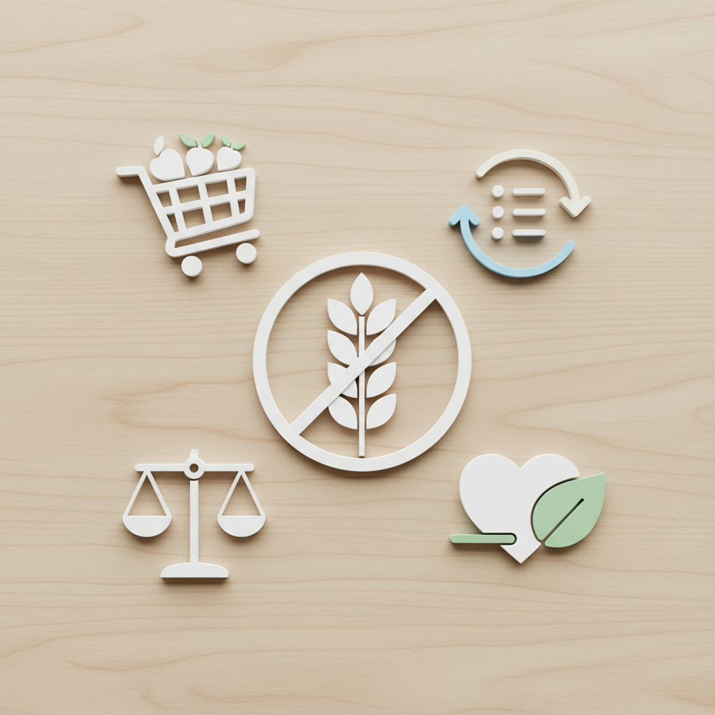 Be gliuteno: pilnas produktų sąrašas jūsų krepšeliui