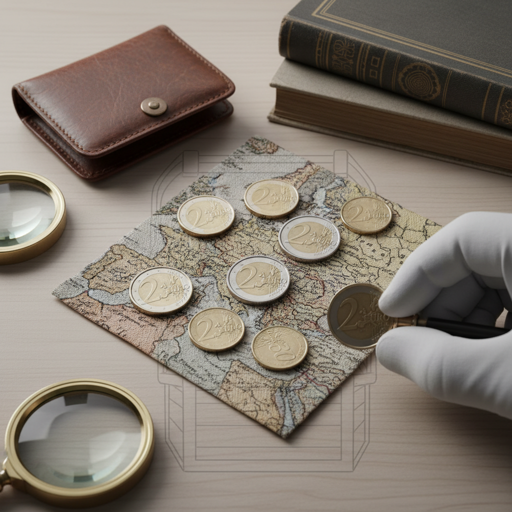 Brangiausios 2 eurų monetos: vertos tūkstančių eurų