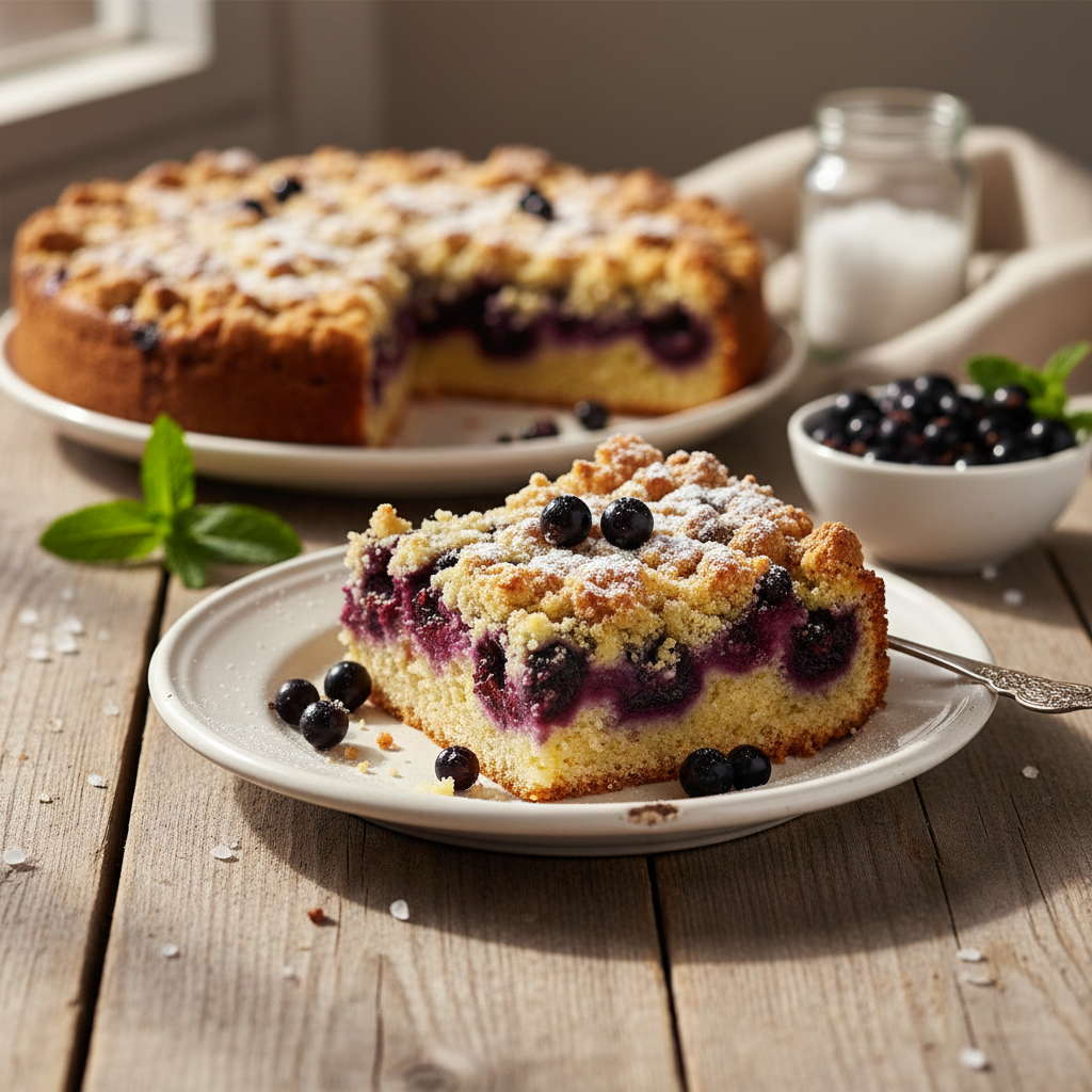 Juodųjų serbentų pyragas: paprastas ir gardus receptas