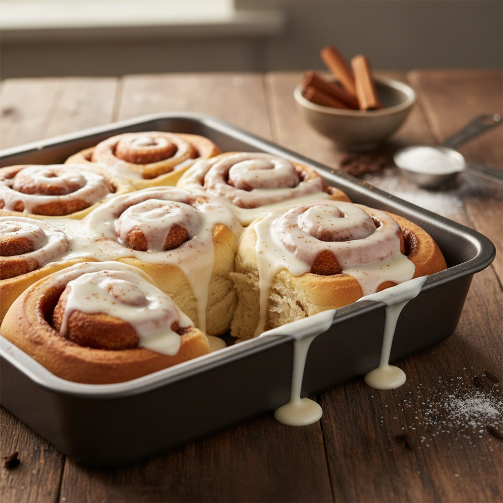 Minkštos bandelės su cinamonu: receptas, tirpstantis burnoje