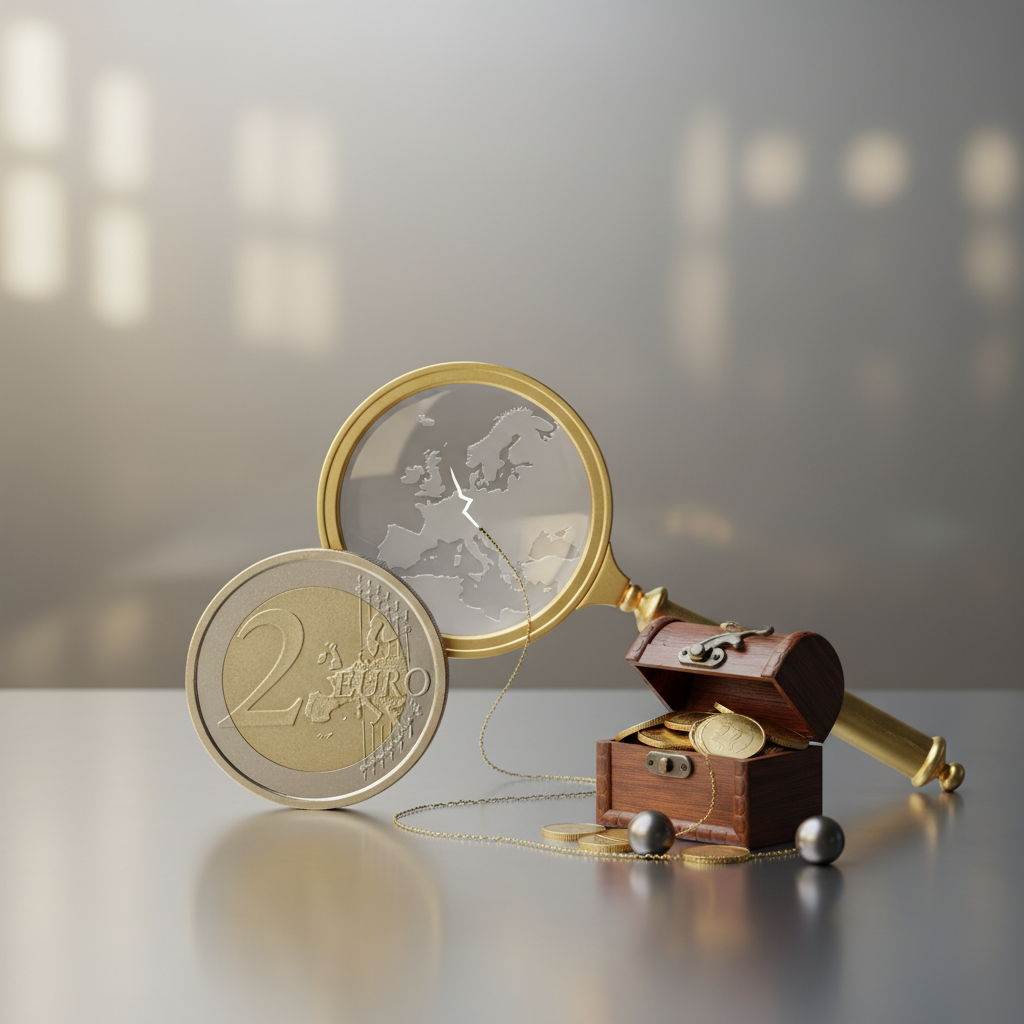 Retos 2 eurų monetos: kai kurios vertos tūkstančių eurų
