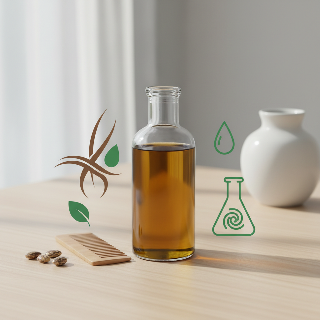 Ricinos aliejus plaukams: ką būtina žinoti prieš naudojant?