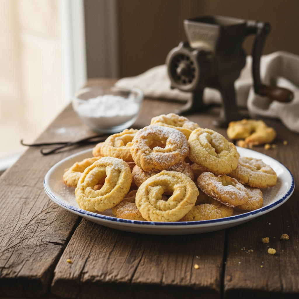 Sausainiai per mėsmalę: senovinis receptas iš vaikystės