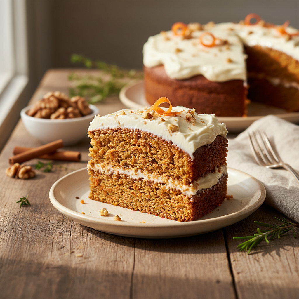 Senovinis morkų pyragas: skonis, nukelsiantis į vaikystę