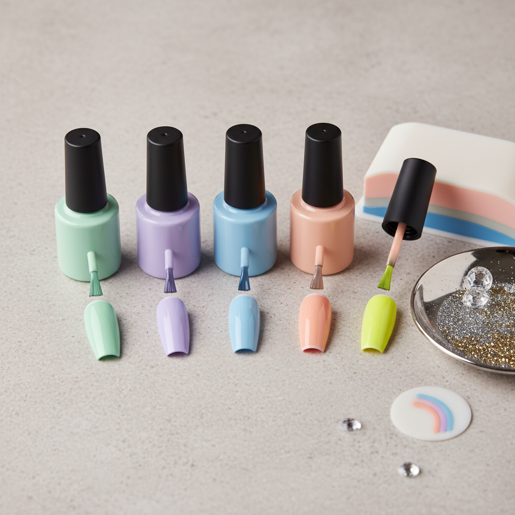 Spalvotas prancūziškas manikiūras – stilingas sezono hitas