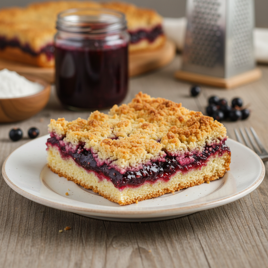 Vaikystės skonis: senovinis trupininis pyragas