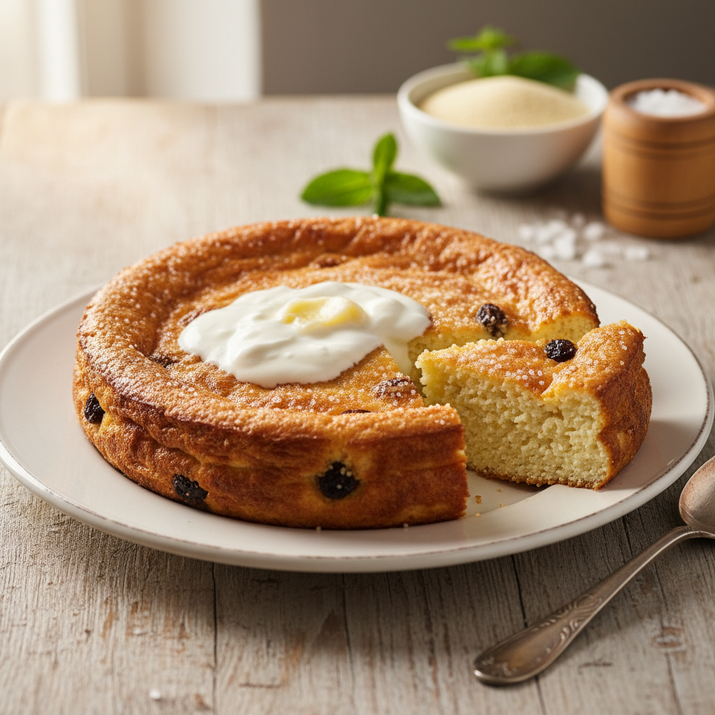 Varškės apkepas kaip vaikystėje: senovinis receptas