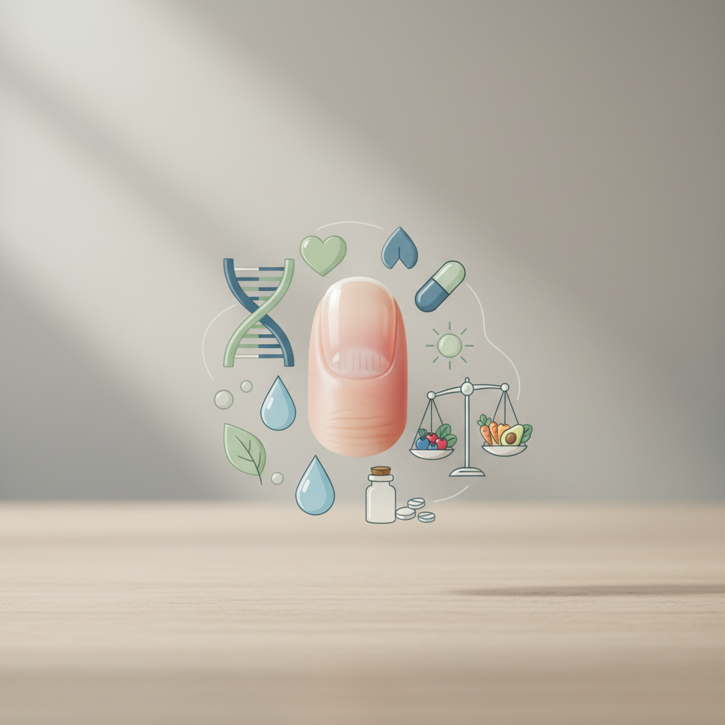 Vertikalios linijos ant nagų: ką jos sako apie sveikatą?