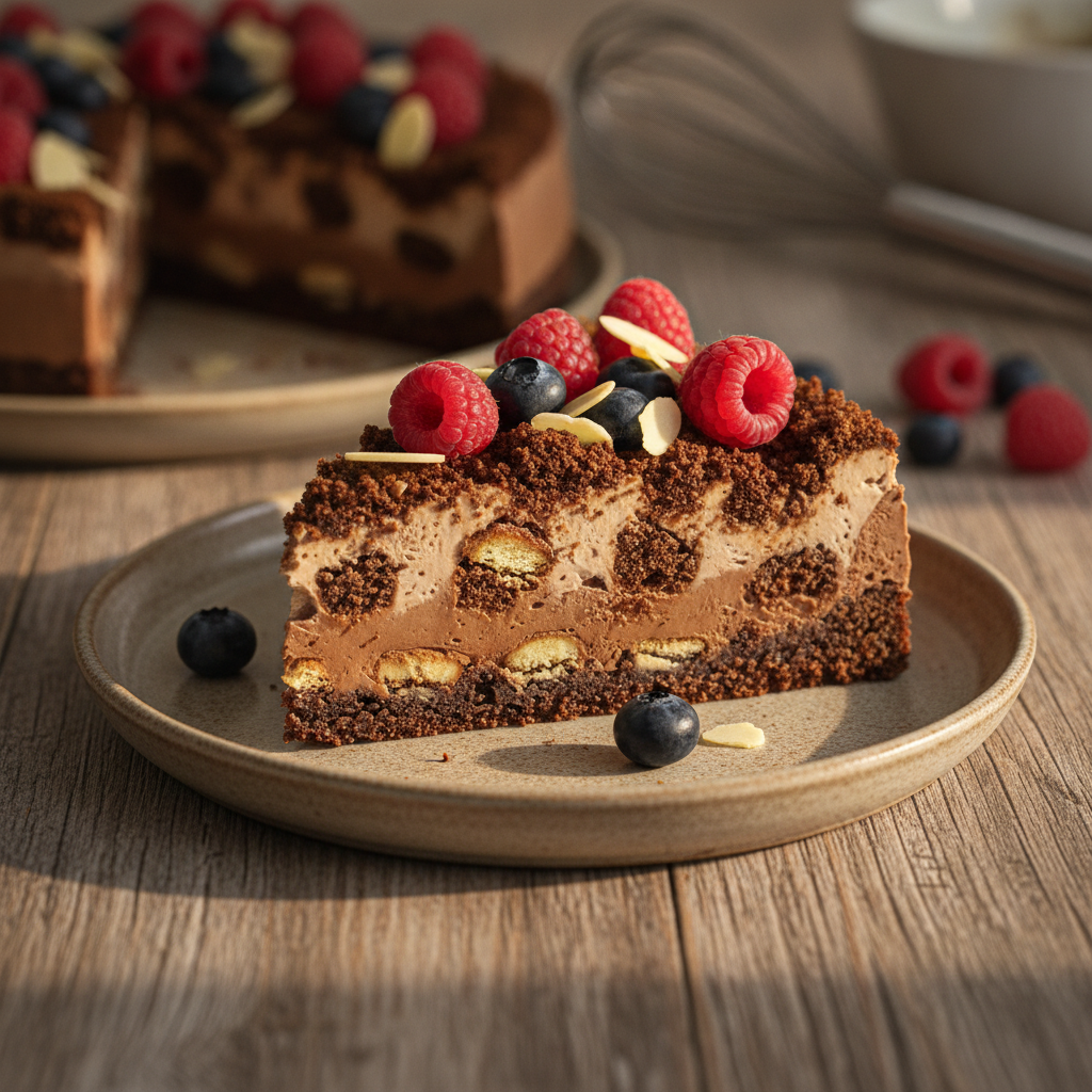 Nekeptas sausainių tortas: greitas ir tobulas receptas
